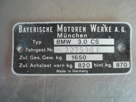 BMW 30 csl 2275363